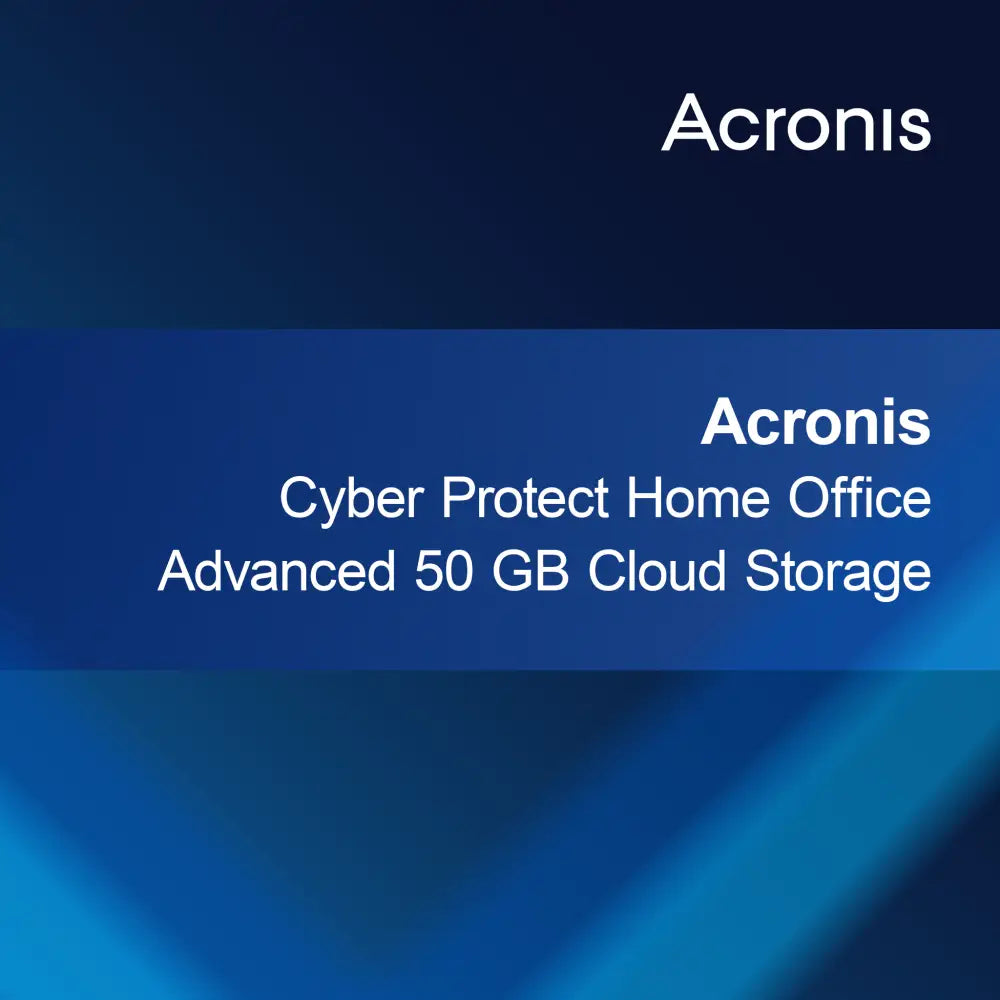 Acronis Cyber Protect Home Office Avanzado 50 GB de Almacenamiento en la Nube