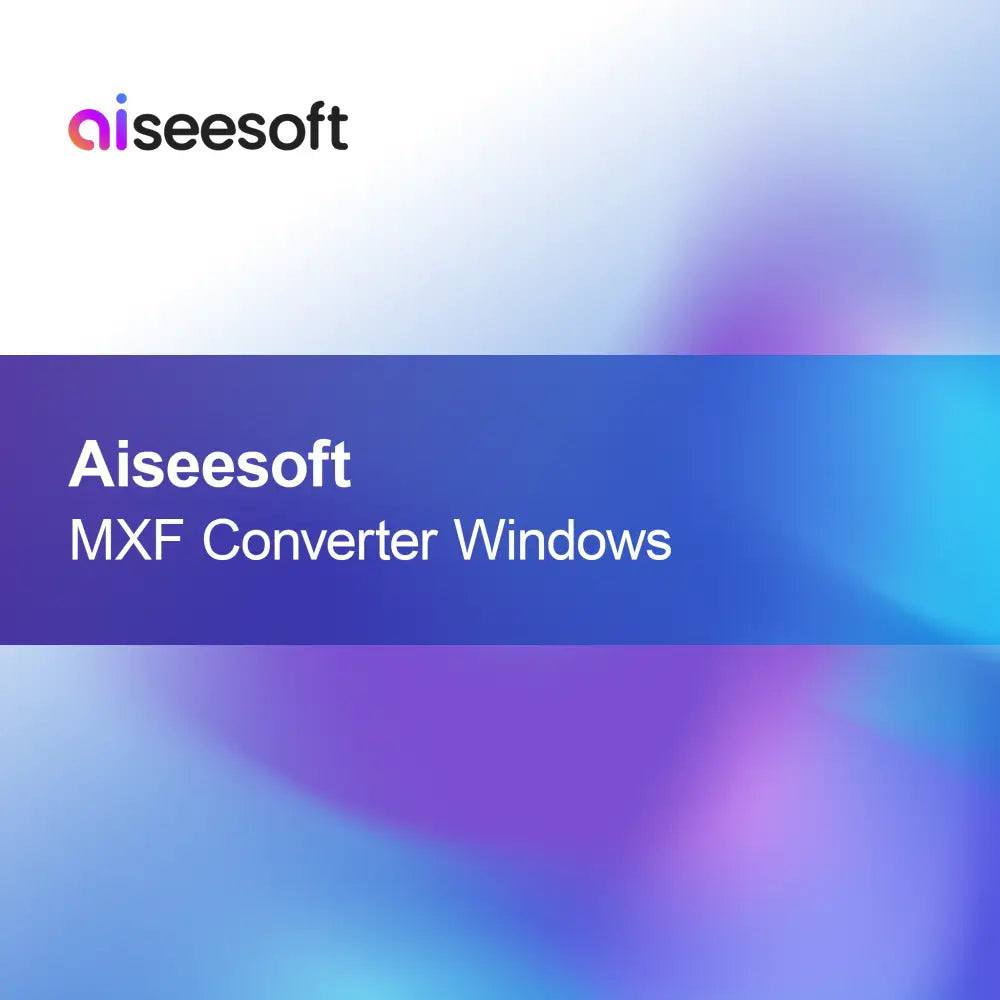 Aiseesoft Convertidor MXF