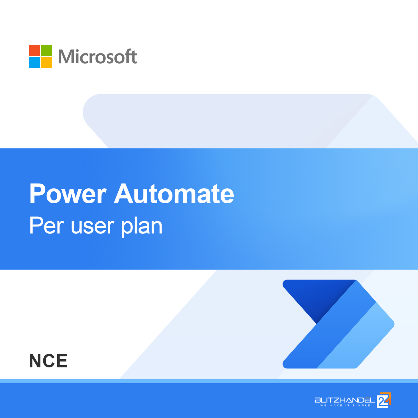 Plan Power Automate por usuario (NCE)
