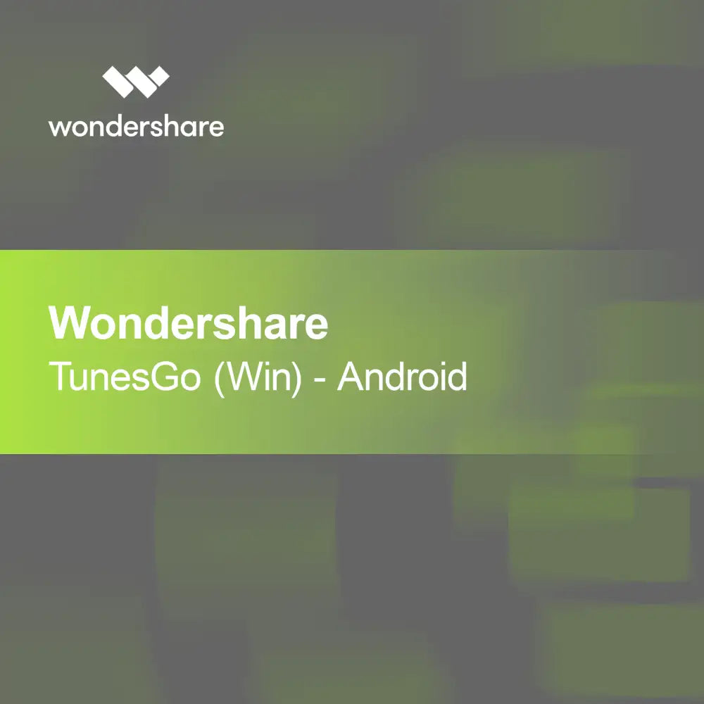 Wondershare TunesGo (Win) - Android