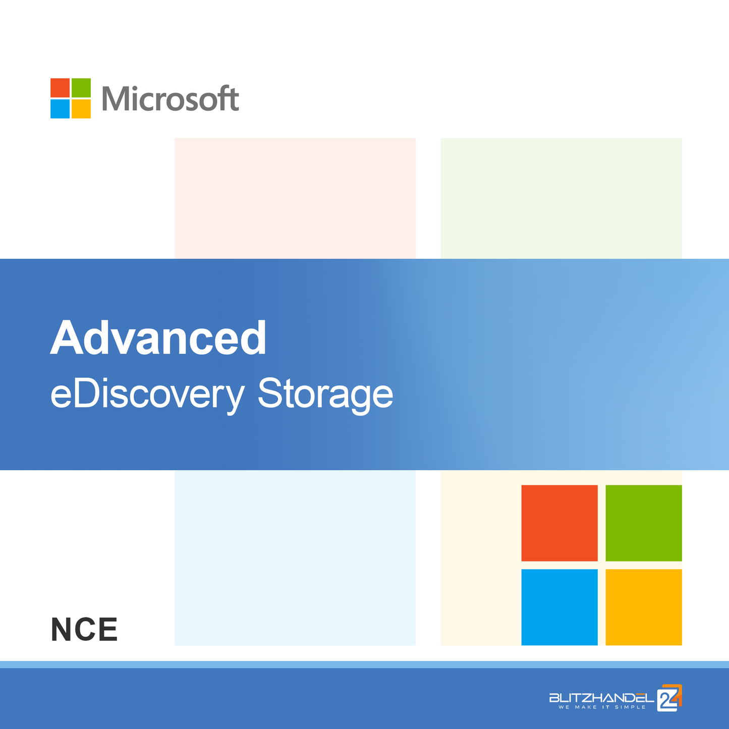 Almacenamiento avanzado de eDiscovery (NCE)