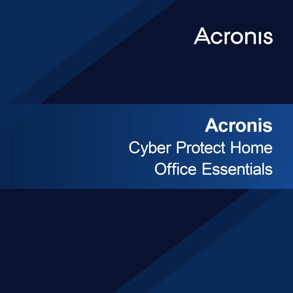 Acronis Cyber Protect Home Office Essentials