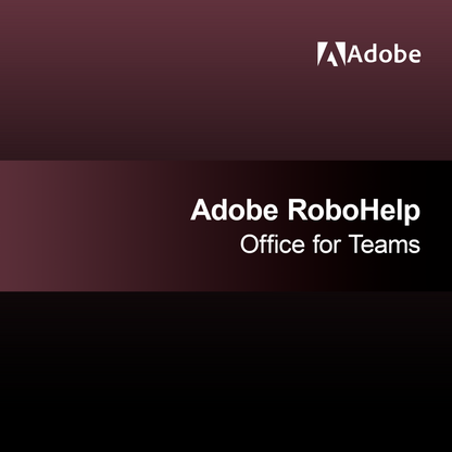 Adobe RoboHelp Office para Equipos