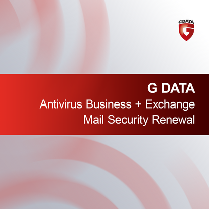 Renovación de G DATA Antivirus Business + Seguridad de Correo Exchange