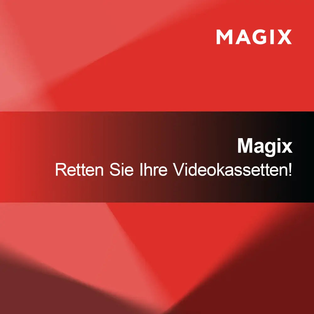 ¡MAGIX Salve sus cintas de video!