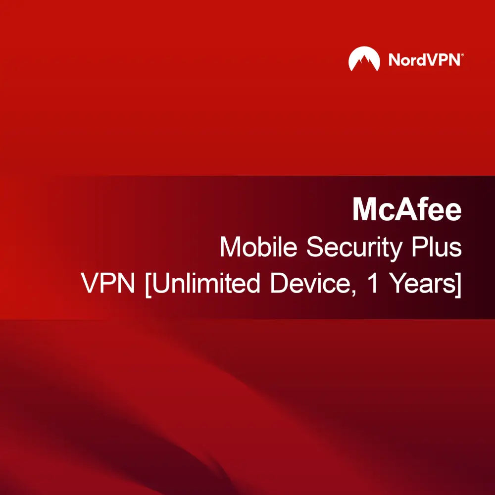 McAfee Mobile Security Plus VPN [Dispositivos Ilimitados, 1 Año]