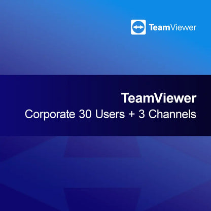 TeamViewer Corporate 30 Users + 3 Channels