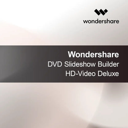 Wondershare Constructor de Presentaciones de Diapositivas en DVD HD-Video Deluxe